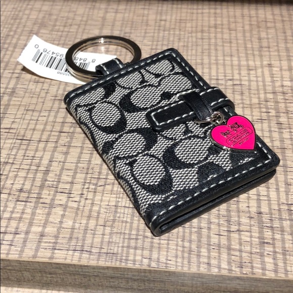 ๐BNWT Coach picture frame key charm